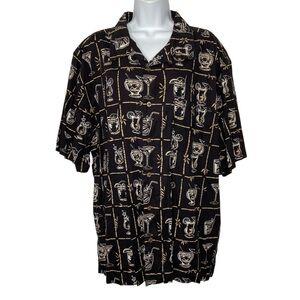 Joe Marlin Hawaiian Button Down Shirt